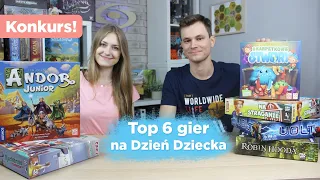 TOP 6 gier planszowych na Dzień Dziecka | Pomysł na prezent