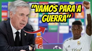 CARLO ANCELOTTI QUEBROU O PAU E EXPÔS TUDO EM ENTREVISTA COLETIVA