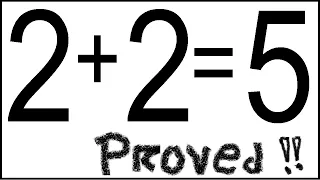 2+2=5 Proved | Two Plus Two Equals Five | Matescium