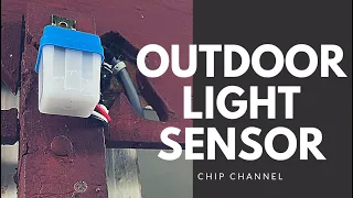 How to install Outdoor Light Sensor- Home Automation.