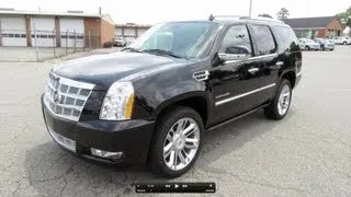 2012 Cadillac Escalade Platinum Collection Start Up, Exhaust, and In Depth Review