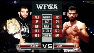 Хусейн Халиев vs. Отон Джэсси | Khusein Khaliev vs. Oton Jasse | WFCA 53