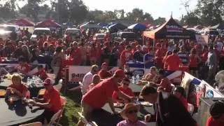 Fresno State tailgating for game against Nebraska