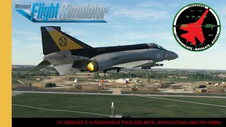 DC Designs F 4 Phantom II Package AFCS, Navigation and INS Demo | Microsoft Flight Simulator