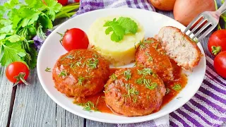 Тефтели с Подливкой! Самые ВКУСНЫЕ, Нежные и Сочные! Любимый Семейный Рецепт! Домашний Ресторан