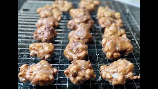 EASY OLD FASHIONED APPLE FRITTERS RECIPE | HOW TO MAKE THE BEST APPLE FRITTERS