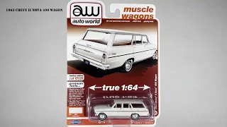 aw auto world 2022 muscle wagons 1963 Chevy II Nova 400 Wagon