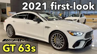 NEW 2021 AMG GT 63 S 4-door Coupe (630 hp) Visual Review