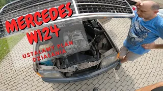 MERCEDES W124 - Zawozimy auto do specjalisty i ustawiamy plan działania! Daily VLOG