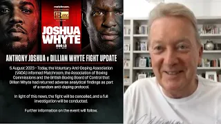 FRANK WARREN REACTS TO DAVID HAYE COMMENTS OVER ANTHONY JOSHUA vs DILLIAN WHYTE 2 BEING CANCELLED! ❌