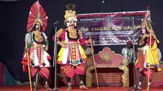 ನಂದಗೋಕುಲ ಯಕ್ಷಬಳಗದ ಸಂಯೋಜನೆಯಲ್ಲಿ  yakshagana  ''veeramani kalaga'' part 1