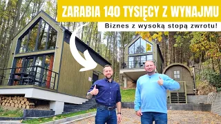 Jak ZARABIAĆ 140 000 PLN rocznie NA CZYSTO z wynajmu dwóch domów 35m2? I Dom 35m2 HowSmart - WYWIAD