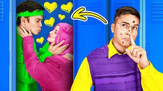 Mi Novia me Está Engañando || De Nerd a Chico Popular en la Escuela