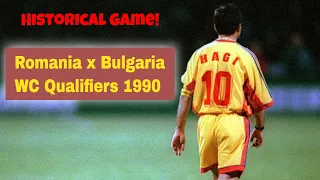 Romania vs Bulgaria (1989) ● Qualifiers WC 1990