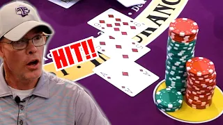 🔥GAMBLER🔥 10 Minute Blackjack Challenge - WIN BIG or BUST #190