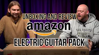 Honest Unboxing and Review of a $139 Best-Selling Amazon Electric Guitar Pack | Guitar Buyer's Guide