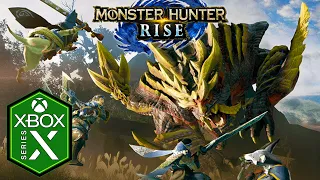 Monster Hunter Rise Xbox Series X Gameplay Review [Optimized] [120fps] [Xbox Game Pass]