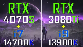 RTX 4070 SUPER + INTEL i7 14700K vs RTX 3080Ti + INTEL i9 13900K || PC GAMES TEST ||