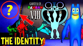 GARTEN OF BANBAN 8 - REVEALING the IDENTITY of the NEW HIDDEN CHARACTERS of the MUTANT FAMILY 😃
