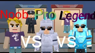 Noob vs. Pro vs. Legend | Jailbreak (Blockman Go)