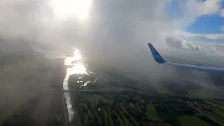 KLM Boeing 737-8K2 - PH-BXN Flight Amsterdam, NL to Newcastle, U.K.