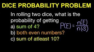 Dice Probability Problem (Tagalog/Filipino Math)