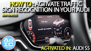 How To: Activate Traffic Sign Recognition In Your Audi - MLB Vehicles