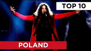 TOP 10 | Poland in Eurovision (2006 - 2017)