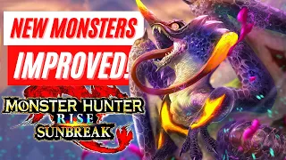 Monster Hunter Rise Sunbreak New Monsters Massive Upgrade MHR Sunbreak Gameplay Trailer