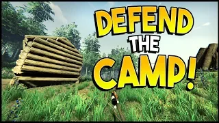 The Forest - Setting Up CAMP & DEFENDING It From Savages! - The Forest Gameplay