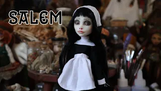 Salem | Recreating My First Ever Custom Doll | Monster High OOAK Repaint