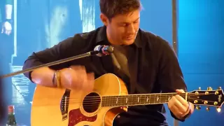 Jensen Ackles Singing "The Weight" at Jus in Bello