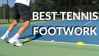 Practice Your Footwork Like Professional Tennis Players - TOP 5 | Connecting Tennis | Fitness