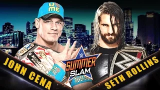 WWE2K16 Seth Rollins vs John Cena