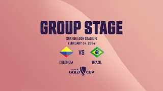 Colombia vs Brazil | 2024 Concacaf W Gold Cup