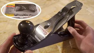 Stanley Bailey #4, Part 1 - Unboxing, Light Tuning, Deburring -Best Cheap Hand Plane Ever? [4K ASMR]