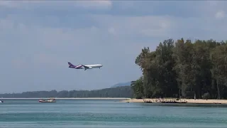 Wonderful Thailand: Самый опасный пляж с самолетами на Пхукете