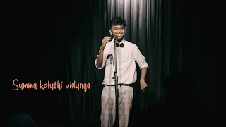The Crowd Works Me - A crowdwork stand up video by Barath Balaji
