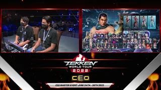 CEO 2022 Tekken 7 TOP 8 - GG JOKA vs DOUNUTS GEN
