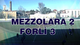 Mezzolara - Forlì: 2-3