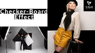 How To | Checker-Board Effect | V-Flat World