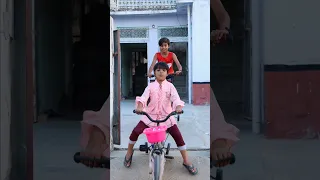 Mother and Sisters or cycling 🚲 village family life #shorts #viral #maa #funny