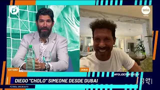 Diego "Cholo Simeone sobre Sebastián "El Loco" Abreu