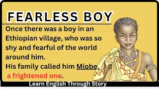 Fearless Boy | English Story For Listening Level 1🌟| Learn English Through Story | Graded reader |