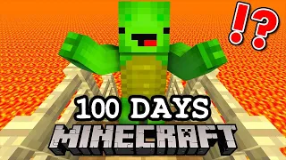 100 Tage, aber die Lava steigt jeden Tag!