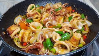 Gawin mo ito sa Pusit! Super Easy, Hindi Makunat at Panalo sa Sarap! #spicysquid