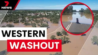 Flood threat far from over as monster rain event looms over Queensland | 7 News Australia