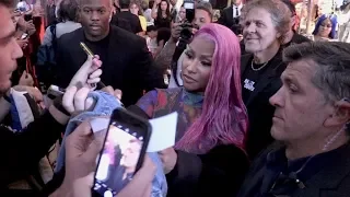 Italian fans goes nuts as Nicki Minaj unveil her new capsule collection with Diesel in Milan