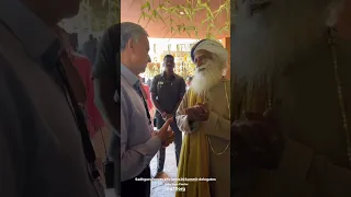 Sadhguru Meeting Delegates of G20 - S20 Summit #G20india2023