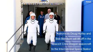 WE EXTRA: Meet The Astronauts For Wednesday’s NASA/SpaceX Flight